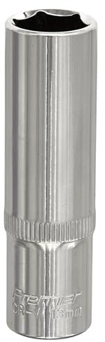 Sealey Sp3813D Walldrive Socket 13Mm Deep 3/8Sq Drive Fully Polished