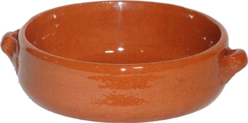 Amazing Cookware Plat Rond Profond en Terre Cuite 15 cm