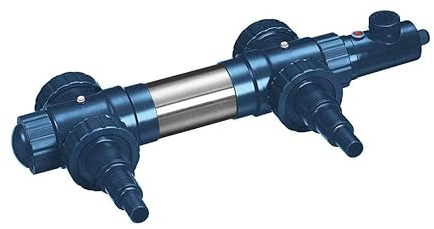 FIAP ProfiHeat Active 1.000 - Teichheizer - Edelstahl - Thermostat - Eisfreihalter - Gartenteich - Koiteich - Teichzubehör 1 kW - max. Teichgröße 5 m³