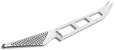 Global GS-10R Cheese knife coltello per formaggi (forato) cm.14