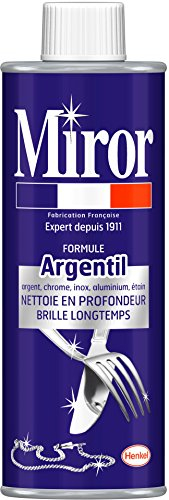 Miror Nettoyant Métaux Argentil Bidon 250 ml Lot de 3