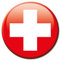 Kühlschrankmagnet Flagge Schweiz Magnet Länder Flaggen Reise Souvenir für Kühlschrank stark groß 50 mm