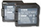vhbw 2X Akku kompatibel mit Panasonic HDC-SD1, HDC-SD10, HDC-SD100, HDC-SD20 Videokamera Camcorder (1000mAh, 7,2V, Li-Ion) mit Infochip