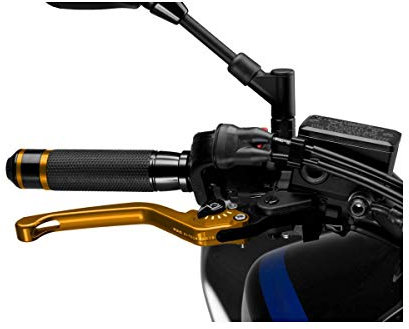 Puig 120ON Gold Non-Foldable Brake Lever with Black Selector