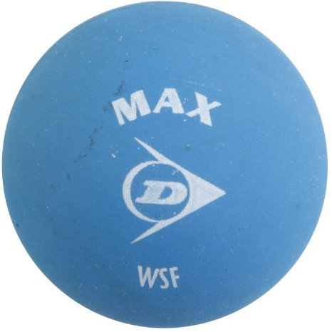 Dunlop Squashball Max, Farbauswahl:blau;Größe:Einheitsgröße