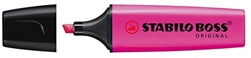 Marcador fluorescente Stabilo Boss fucsia
