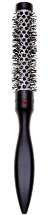Denman D70 Thermoceramic Radial Hairbrush Small, Black / Silver, 1 Count (Pack of 1)