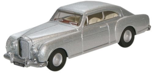 Oxford Diecast 76BCF001 Bentley S1 Continental Fastback Shell Grey