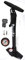 CBK-MS. Hochdruck ALU Standpumpe Manometer alle Fahrrad Ventile (beto tek)