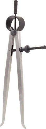 KS Tools 300.0422 Präzisions-Feder-Lochzirkel-Innentaster, 200mm | Federzirkel für den Innenbereich, Radius 200 mm, Länge 250 mm