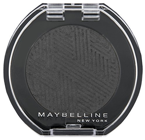 Maybelline New York Lidschatten Colorshow Mono Shadow Black Out 22 / Eyeshadow Schwarz glänzendes Finish, leuchtende Farben, intensive Deckkraft, 1 x 3 g