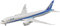 Hasegawa - Modellino di Aereo ANA B787-9, Scala 1: 200