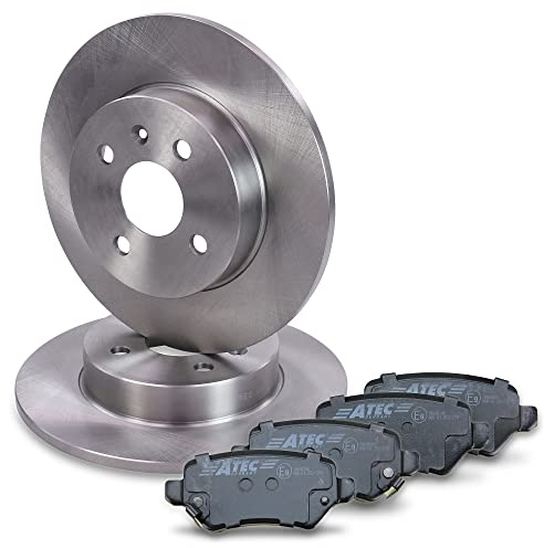 Bremsscheiben Voll Ø264mm + Bremsbeläge Bremsklötze hinten