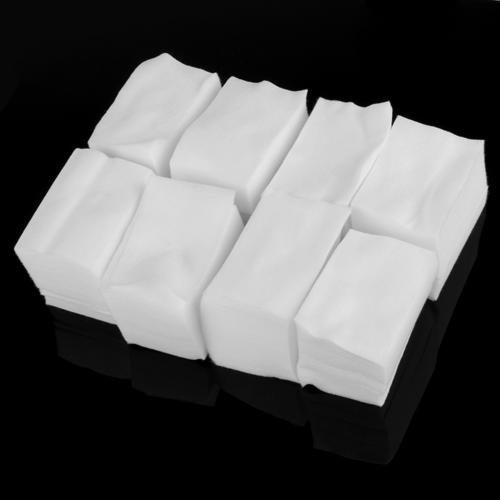 900 X Carré Cellulose En Coton 6x4cm Pr Nail Art Ongle