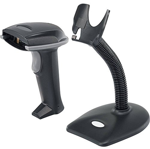 Renkforce LS6320E USB-Kit Autosense Barcode-Scanner Kabelgebunden 1D Laser Schwarz Hand-Scanner USB