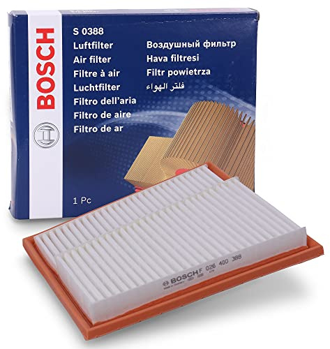 Bosch S0388 - Luftfilter Auto | Kompatibel mit: MERCEDES-BENZ C-CLASS, C-CLASS, C-CLASS T-Model, C-CLASS T-Model, CLK, CLK Cabriolet, CLS, E-CLASS, E-CLASS