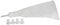 Zenker 44730 Spritzbeutel PATISS 30cm, Kunststoff, Weiß