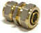Pipetec Schraubfitting Kupplung Übergang 20x2 16x2 mm Verbinder Reduzierung für Mehrschicht-Verbundrohr, DVGW, UBA-konform, bis max.100°C