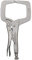 Irwin Vise Grip 11R Klemm-Gripzange 275 mm, C-Form, Spannweite 102 mm, feste Backen, T19EL4