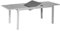 MERXX Garten Ausziehtisch Monza mit Glasplatte 180(240) x90 cm