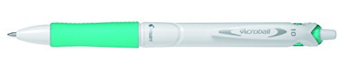 Pilot Acroball Retractable Ballpoint - Pure White/Green