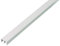 Alberts 485115 Rail de guidage supérieur | plastique, en blanc | 1000 x 18 x 10 mm