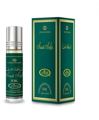 Al Rehab Saat Safa Duftroller, Rosenöl, alkoholfrei, 6 ml