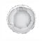 Unique Party Supplies 53332 Runder Folien-Luftballon - 45 cm - Silber