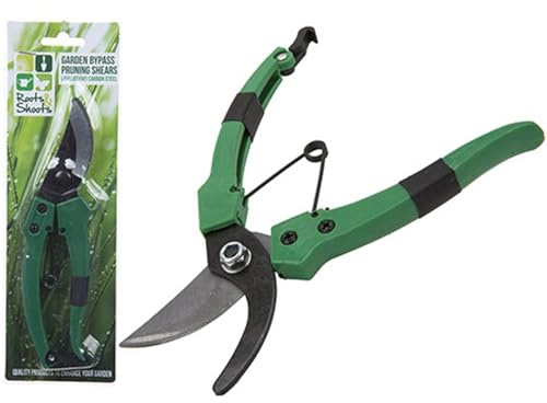 PMS GARDEN BYPASS PRUNING SHEARS SLIDE ON BLISTER CARD