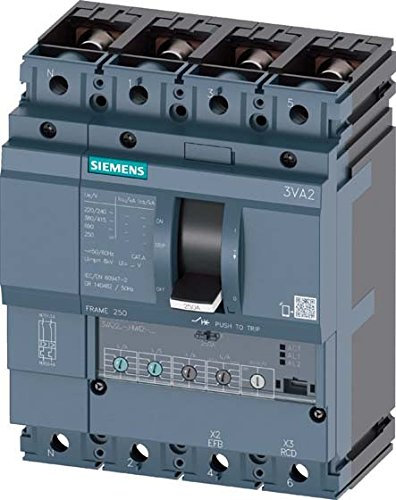 Siemens sentron-3va – Schalter Größe 250 Energie männlich 55 kA 4-polig etu330 160 A