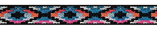 Prym 957458 Color Elastic 25 mm Ethno blau/pink