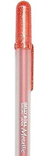 Gelly Roll Metallic Medium Point Pen Open Stock-Red