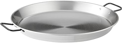 Garcima Paella Pfanne Stahl poliert, grau, 45 cm, 1 Stück
