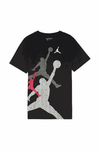 Jordan Felpa da Ragazzo con Cappuccio Jumpman Sustainable Nera Taglia L (147-158 CM) Codice 95B910-023