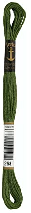 Anchor Sticktwist, Lauflänge: 8M 268 Stickgarne