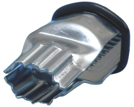 PME Holly Serrated Crimper, Large, Silver