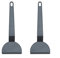 Spring Raclette Schaber Set 2-tlg, hochwertiges Kunststoff Spachtel Set, Raclette Schaber passend zu Spring PIZZARACLETTE Raclette Gerät, Hitzebeständig, Spatel für Raclette