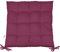 CelinaTex Yoyo Sitzkissen 40 x 40 cm Beere Gartenstuhlkissen mit Bänder Sitzauflage Garten Balkon Terrasse