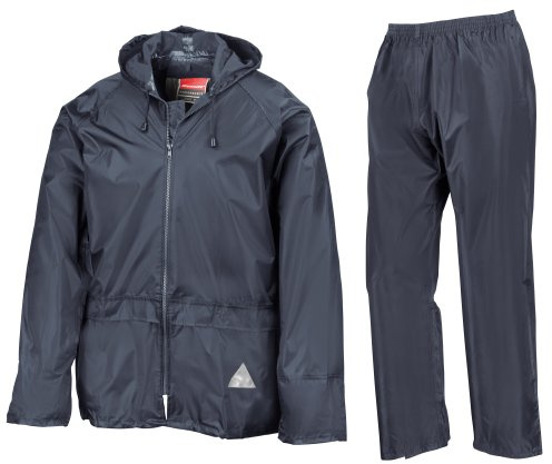Result Unisex Re95a Heavyweight Waterproof Jacket/trouser Suit