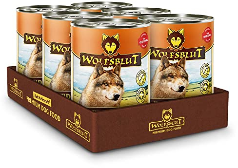 Wolfsblut - Wide Plain - 6 x 395 g - Pferd - Nassfutter - Hundefutter - getreidefrei