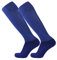 Sheliky Socks Knee High Basketball Socks Men Long Soccer Hockey Baseball Athletic Hose (Blue)