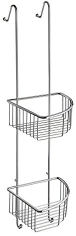 SMEDBO Shower Basket, Polished Chrome DK1042 Sideline Eck-Duschkorb Basic, Silber
