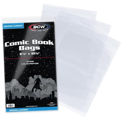 BCW Current Comic Book Bags (100 ct.)