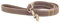 Ancol Timberwolf Hundeleine aus Leder, 60 cm, zobelbraun
