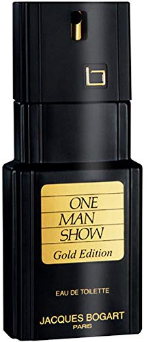 Jacques Bogart One Man Show Eau De Toilette Spray (Gold Edition) for Men, 3.33 Ounce