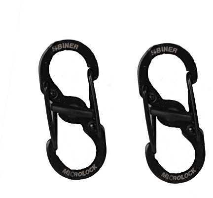 NITE Ize NI-LSBM-01-2R3 Karabiner MicroLock S-Biner 2 35 mm x 15 mm x 7 mm 2 St.