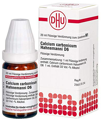 DHU Calcium carbonicum Hahnemanni D6 Dilution, 20 ml Lösung