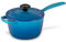Le Creuset Cacerola Signature de hierro fundido esmaltado, 1.75 cuartos de galón, Marsella