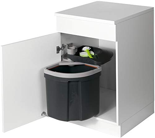 Müllex Poubelle EuroFlexx 35 l Gris/noir