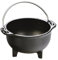 LODGE - Paiolo COUNTRY Piccolo Tondo in Ghisa Antiruggine - Dimensioni: 14,91 x 12,4 Ø x 7,7 cm